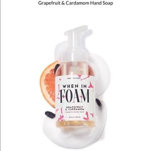 When in foam- Perfectly Posh Hand Soap